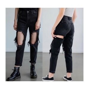 UNIF x Urban Outfitters Twerk Jeans Black size 25